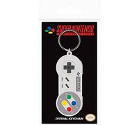 Pyramid International Nintendo (Snes Controller) Portachiavi 4.5 x 6 cm, Gomma, Multicolore, 4 x 6 x 1.3 cm