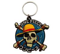 Pyramid International One Piece Live Action Straw Hat Crew Icon - Portachiavi in gomma RK39490C, multicolore, Taglia unica