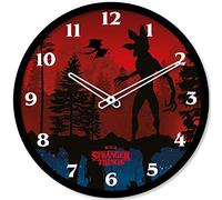 Pyramid International Orologio da parete grande Stranger Things, design capovolto, diametro 25 cm, GP86510