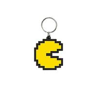 Pyramid International Pac-Man - Portachiavi in gomma, con cerniera o zaino (Pixel Design), prodotto ufficiale, Multi, Taglia unica, Classico