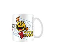 PYRAMID INTERNATIONAL Pac-Man (Since 1980) Coffee Mug Taza de Café, 5.3 Cubic_Centimeters, Acrylic, Cranberry