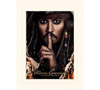Pyramid International Pirati dei Caraibi (Can You Keep a Secret) - Montato Stampa Memorabilia 30 x 40 cm, Carta, Multicolore, 30 x 40 x 1.3 cm