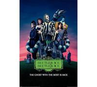 Pyramid International Poster Beetlejuice 2, The Ghost With The Most Is Back, formato 61 x 92 cm