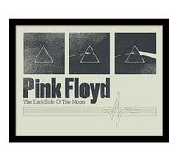 Pyramid International Poster con cornice dei Pink Floyd (Dark Side of the Moon 50th Anniversary) Wall Art in cornice da 30 x 40 cm, prodotto ufficiale