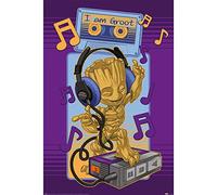 Pyramid International Poster Guardians of the Galaxy I Am Groot, Cassette