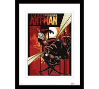 Pyramid International Poster Marvel Ant Man con bordo bianco su tela, 30 x 40 cm, regalo Marvel per donne e uomini, regalo Marvel per ragazzi e ragazze, prodotto ufficiale