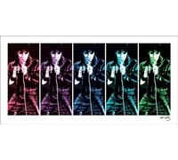 Pyramid International - Poster Pop Art di Elvis Presley nel 68, 100 x 50 cm