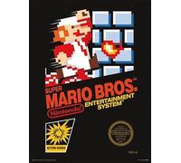 Pyramid International Poster Super Mario Bros. per Nintendo Entertainment System, 30 x 40 cm - Vintage