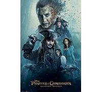 Pyramid International PP34161 - Maxi poster Pirati dei Caraibi, in plastica/vetro, multicolore, 61 x 91,5 x 1,3 cm