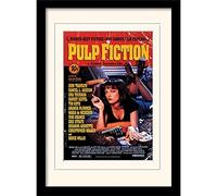 Pyramid International Pulp Fiction (Uma sul Letto) - Montato Stampa Memorabilia 30 x 40 cm, Carta, Multicolore, 30 x 40 x 1.3 cm