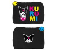 Pyramid International Kuromi Punk Rocking Out - Astuccio in peluche divertente e unico per gli amanti della cancelleria