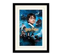 Pyramid International Immagine incorniciata con passepartout, Carta, Multicolore, 36 x 40 cm