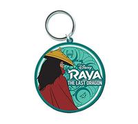 Pyramid International Raya And The Last Dragon: Raya Dragon Emblem Rubber Keychain (Portachiavi) Taglia unica Multicolore, Multicolore, Taglia unica, Portachiavi., Multicolore, Taille unique,