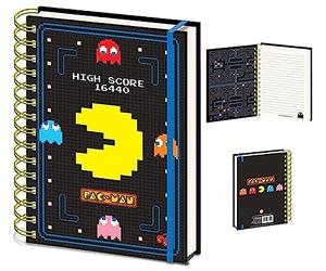 PYRAMID INTERNATIONAL RD-RS661070, Pac Man - Taccuino con copertina rigida A5 Pacman High Score, colorato