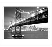 Pyramid International San Francisco - Stampa Artistica su Carta, 60 x 80 cm, Multicolore, 60 x 80 x 1,3 cm