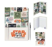 Pyramid International Set regalo con quaderno a righe e penna di Star Wars, form