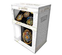Pyramid International Set regalo con stemma colorato di Harry Potter, include tazza, sottobicchiere e portachiavi da 312 ml, ideale per i fan del mondo magico, taglia unica