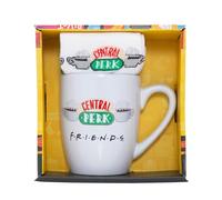 Pyramid International Set tazza e calzini da donna Friends (Central Perk), design classico Central Perk, include calzini comodi, resistenti e adatti al microonde, scelta fantastica per gli amanti del