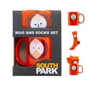 Pyramid International Set tazza e calzini da uomo South Park (Kenny) - divertente design Kenny, include calzini comodi, resistenti e adatti al microonde, ottima scelta per l'uso quotidiano e comfort