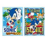 Pyramid International Sonic The Hedgehog - Set di 2 poster decorativi, 52 x 38 cm