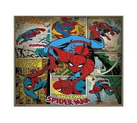 Pyramid International Spider-Man Retro Marvel Comics Mini Poster, plastica/Vetro, Multicolore, 40 x 50 x 1.3 cm