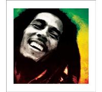 Pyramid International Stampa Artistica Bob Marley (Paint), 40 x 40 cm, Carta, Multicolore, 45 x 76 x 1.3 cm