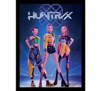 Quadro kpop demon hunters huntrix - arte fandom