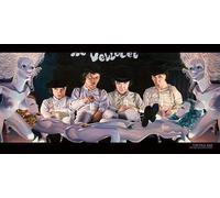 Pyramid International - Stampa artistica The Justin Reed The Milk Bar, carta, multicolore, 50 x 100 x 1,3 cm