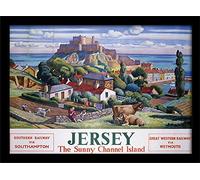 Pyramid International - Stampa con Cornice in Formato A3, Motivo: Jersey