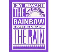 Pyramid International Stampa su Tela Arcobaleno 60 x 80 cm, Multicolore, 24 x 32 Inches