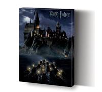 Pyramid International Stampa su Tela Harry Potter Hogwarts School, Cotone, Multicolore, 1.80 x 30.00 x 40.00 cm