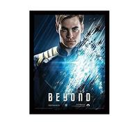 Pyramid International Star Trek Beyond (Kirk) Framed Print Memorabilia, Multi-Co
