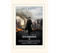 Pyramid International Star Trek (in Darkness-Earth cadrà) - Montato Stampa Memorabilia 30 x 40 cm, Carta, Multicolore, 30 x 40 x 1.3 cm