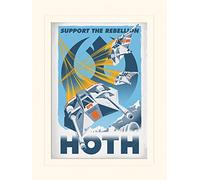 Pyramid International Star Wars (Hoth) - Memorabilia, Formato 30 x 40 cm, Carta, Multicolore, 30 x 40 x 1.3 cm