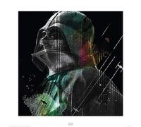 Pyramid International Star Wars Rogue One (Darth Vader Lines) - Stampa Artistica 40 x 40 cm, Carta, Multicolore, 40 x 40 x 1.3 cm