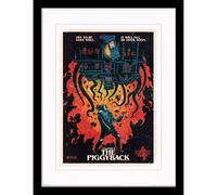 Pyramid International Stranger Things Poster con bordo e cornice nera (capitolo 9 - The Piggyback) 30 cm x 40 cm e arte da parete Stranger Things - Prodotto ufficiale Stranger Things