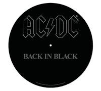 Pyramid International Tappetino antiscivolo per giradischi AC/DC, per mixare, graffiare e ascoltare a casa, antiscivolo, prodotto ufficiale