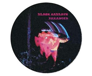 Pyramid International Tappetino antiscivolo per giradischi Sabbath per mixare, graffiare DJ e ascoltare a casa (design paranoico) - Merchandise ufficiale