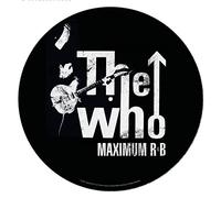 Pyramid International Tappetino antiscivolo per giradischi Who per mixare, graffiare DJ e ascoltare a casa (design massimo di R & B), prodotto ufficiale