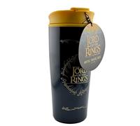 Pyramid International Tazza da caffè da viaggio con scritta "Il Signore degli Anelli", 473,6 ml, in metallo, isolata, idea regalo per uomini e donne, prodotto ufficiale