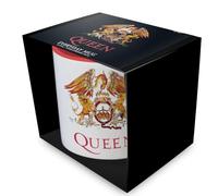 Pyramid International Tazza da caffè Queen (Crest), colore rosso, 315 ml, con interno vivace
