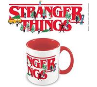 Pyramid International Tazza da caffè Stranger Things con logo natalizio, 311,8 ml, in confezione regalo Stranger Things, prodotto ufficiale Stranger Things