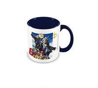 Pyramid International Tazza Gundam (Gundam Mobile Suit Design) 311,8 g in ceramica blu e bianca, tazza da caffè e grande tazza in confezione regalo - Prodotto ufficiale Gundam