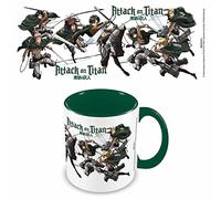 Pyramid International Tazza in ceramica con scritta Attack on Titan, in confezione regalo, 325 ml, prodotto ufficiale