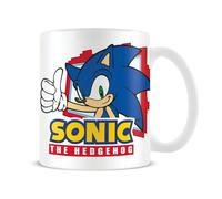 Pyramid International Tazza Sonic The Hedgehog (Thumbs Up Design) in confezione