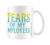 Pyramid International Tears Of My Employees Tazza (Taglia Unica) (Bianco, Blu, V