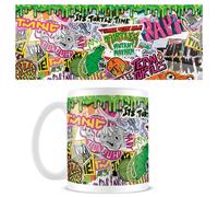 Pyramid International Teenage Mutant Ninja Turtles Coffee Mug (Sticker Bomb Desi