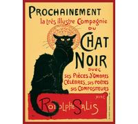 Pyramid International - Tela Chat Noir, 60 x 80 cm