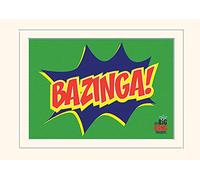 Pyramid International The Big Bang Theory (Bazinga Icon) - Memorabilia, Formato 30 x 40 cm, Carta, Multicolore, 30 x 40 x 1.3 cm