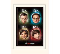 Pyramid International The Big Bang Theory (Dr Mr) - Montato Stampa Memorabilia 30 x 40 cm, Carta, Multicolore, 30 x 40 x 1.3 cm